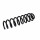 Suspension Spring Set Front Axle Coil Spring Ø 15 mm EIBACH for MB M-CLASS
