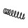 Suspension Spring Set rear coil spring Ø 11,5 mm EIBACH for ALFA ROMEO 159