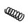 Suspension Spring Set Rear Axle Coil Spring Ø 14.8 mm EIBACH for FORD S-MAX