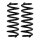 Suspension spring set rear Ø 12.2 mm 293 mm EIBACH for e.g. PEUGEOT 307 Break
