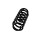 Suspension Spring Set rear coil spring Ø 12.2 mm EIBACH for PEUGEOT 307