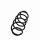 Suspension Spring Set front coil spring Ø 13 mm EIBACH for e.g. OPEL COMBO