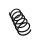 Suspension Spring Set front Ø 13,8 mm EIBACH for e.g. RENAULT LAGUNA