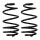 Suspension spring set rear axle Ø 11.5 mm 285 mm EIBACH for e.g. OPEL ASTRA H