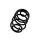 Suspension Spring Set rear coil spring Ø 11.5 mm EIBACH for e.g. OPEL ASTRA