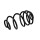 Suspension Spring Set rear coil spring Ø 11.5 mm EIBACH for e.g. OPEL ASTRA