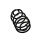 Suspension Spring Set rear coil spring Ø 11.5 mm EIBACH for e.g. OPEL ASTRA