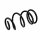 Suspension Spring Set front coil spring Ø 17 mm EIBACH for e.g. FORD TRANSIT