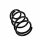 Suspension Spring Set front coil spring Ø 17 mm EIBACH for e.g. FORD TRANSIT