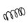 Suspension Spring Set front coil spring Ø 13 mm EIBACH for e.g. CITROËN C4