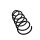 Suspension Spring Set front coil spring Ø 13 mm EIBACH for e.g. CITROËN C4