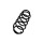 Suspension Spring Set rear coil spring Ø 11,2 mm EIBACH for RENAULT LAGUNA