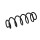 Suspension Spring Set rear coil spring Ø 11,2 mm EIBACH for RENAULT LAGUNA