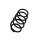 Suspension Spring Set front coil spring Ø 11.8 mm EIBACH for ALFA ROMEO MITO
