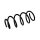 Suspension Spring Set front coil spring Ø 11.8 mm EIBACH for ALFA ROMEO MITO