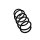 Suspension Spring Set front coil spring Ø 11.8 mm EIBACH for ALFA ROMEO MITO
