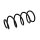 Suspension Spring Set front coil spring Ø 13.2 mm EIBACH for e.g. FORD FOCUS
