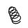 Suspension Spring Set front coil spring Ø 13.2 mm EIBACH for e.g. FORD FOCUS