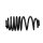 Rear Suspension Spring Set Ø 14.2 mm EIBACH for RENAULT KANGOO and others