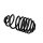 Rear Suspension Spring Set Ø 14.2 mm EIBACH for RENAULT KANGOO and others
