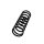 Suspension Spring Set rear coil spring Ø 11 mm EIBACH for e.g. FORD FOCUS