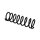 Suspension Spring Set rear coil spring Ø 11 mm EIBACH for e.g. FORD FOCUS