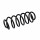 Suspension Spring Set Rear Axle Coil Spring Ø 11.5 mm EIBACH for TOYOTA YARIS