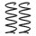 Suspension spring set front Ø 11.5 mm 316 mm EIBACH for e.g. FIAT GRANDE PUNTO