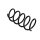 Suspension Spring Set front coil spring Ø 11.5 mm EIBACH for e.g. FIAT GRANDE