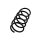 Suspension Spring Set front coil spring Ø 11.5 mm EIBACH for e.g. FIAT GRANDE