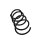 Suspension Spring Set front coil spring Ø 11.5 mm EIBACH for RENAULT TWINGO