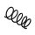 Suspension Spring Set front coil spring Ø 12 mm EIBACH for e.g. SUZUKI SPLASH