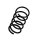 Suspension Spring Set front coil spring Ø 12 mm EIBACH for e.g. SUZUKI SPLASH