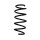 Suspension spring set front axle Ø 12 mm 315 mm EIBACH for OPEL CORSA D