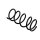 Suspension Spring Set front coil spring Ø 12 mm EIBACH for e.g. NISSAN TIIDA