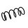 Suspension Spring Set front coil spring Ø 12 mm EIBACH for e.g. NISSAN TIIDA
