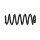 Suspension Spring Set rear coil spring Ø 12.2 mm EIBACH for SEAT LEON and others