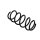 Suspension Spring Set front coil spring Ø 12.2 mm EIBACH for e.g. FIAT QUBO