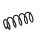 Suspension Spring Set front coil spring Ø 12.2 mm EIBACH for e.g. FIAT QUBO