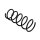 Suspension Spring Set front coil spring Ø 12.2 mm EIBACH for e.g. FORD FOCUS