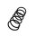 Suspension Spring Set front coil spring Ø 12.2 mm EIBACH for e.g. FORD FOCUS