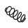 Suspension Spring Set front coil spring Ø 12.5 mm EIBACH for e.g. VW PASSAT