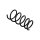 Suspension Spring Set front coil spring Ø 12.2 mm EIBACH for SUZUKI SPLASH