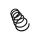 Suspension Spring Set front coil spring Ø 12.2 mm EIBACH for SUZUKI SPLASH