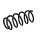 Suspension Spring Set front coil spring Ø 12.8 mm EIBACH for e.g. OPEL ZAFIRA