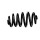 Suspension Spring Set rear axle coil spring Ø 15.5 mm EIBACH for e.g. AUDI A4