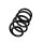 Suspension Spring Set front coil spring Ø 17.5 mm EIBACH for e.g. FORD TRANSIT