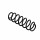 Suspension Spring Set rear coil spring Ø 9.8 mm EIBACH for SEAT IBIZA and others