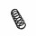 Suspension Spring Set rear coil spring Ø 9.8 mm EIBACH for SEAT IBIZA and others