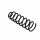 Suspension Spring Set rear axle coil spring Ø 10 mm EIBACH for e.g. VW GOLF